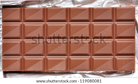 chocolate tablet
