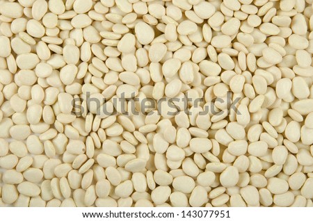 A Background of dried lima beans