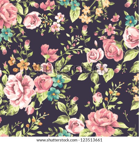 seamless classic wallpaper vintage flower pattern background seamless classic wallpaper vintage flower pattern background