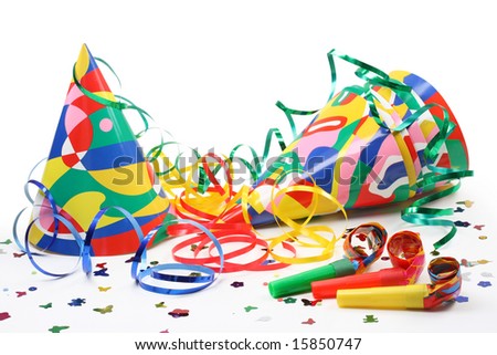 party hat images. stock photo : Party hats,