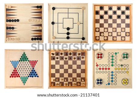 Board games - Backgammon, Nine Men\'s Morris,Draughts(checkers), Halma,Chess,Do not get angry