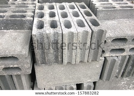 hollow blocks clipart