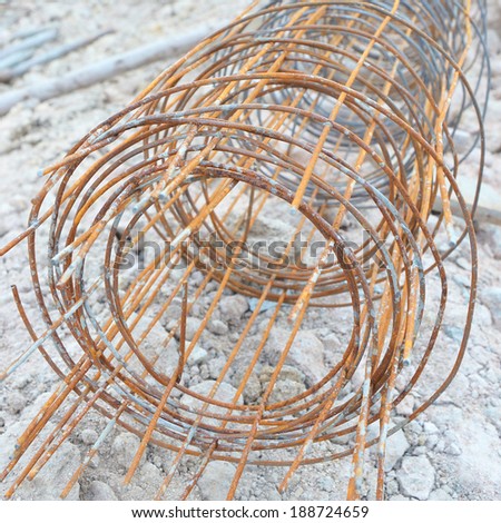 close up of iron wire