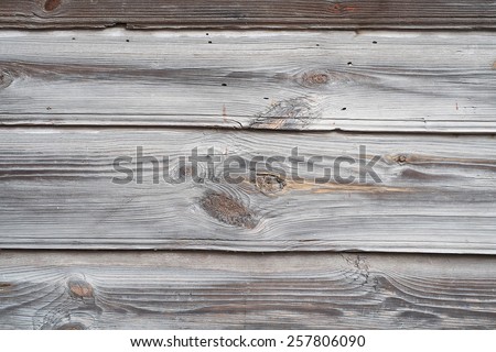Close-up picture of old real wood wall texture. Wooden background