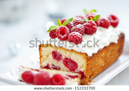 Raspberry Cake For Holidays