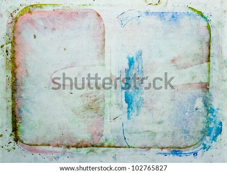 abstract background watercolor frame texture with scratches