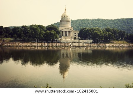 State Capitol Building in Charleston, West Virginia, USA