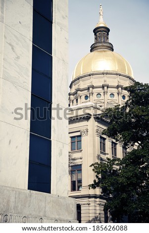 State Capitol Building in Atlanta, Georgia.
