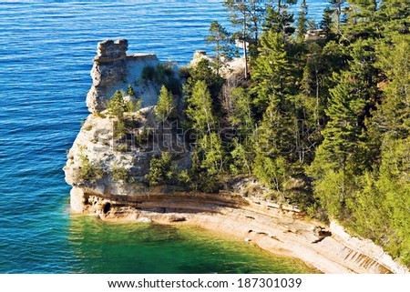 Miner\'s Castle - Pictured Rocks National Lakeshore