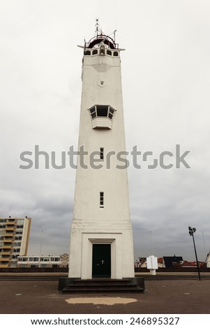 Noordwijk Lighthouse. Noordwijk, South Holland, Netherlands.