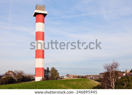 Hoek van Holland - lighthouse. Hoek van Holland, South Holland, Netherlands.