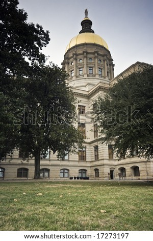 State Capitol of Georgia in Atlanta.