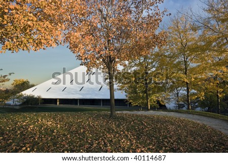 Autumn by Wright College in Chicago
