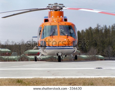 air ambulance helicopter