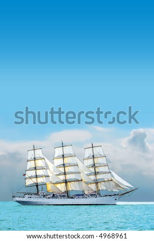 Caribbean Sailing Wallpaper