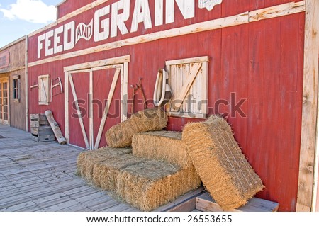 Feed and grain store