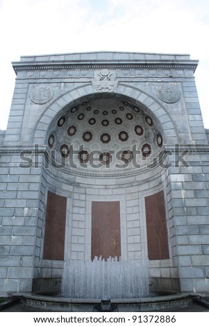 Arlington Cemetery Memorial, Memorial at the Entrance, Virginia