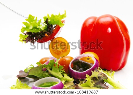 Onion Capsicum