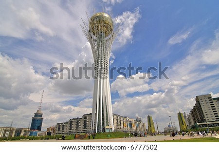 Astana+city+map