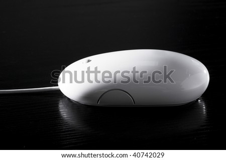 The white mouse for the computer