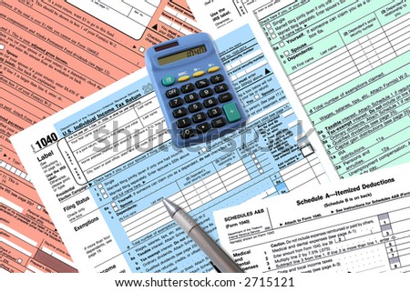 Standard 1040 Income Tax Forms