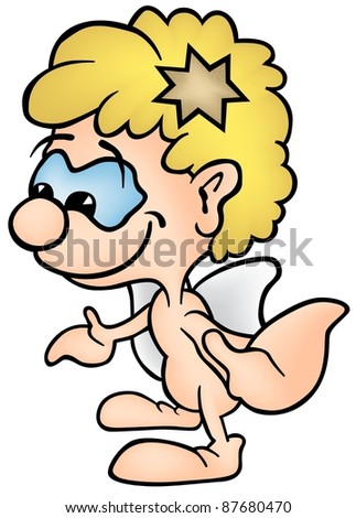 Little Angel - Cartoon Illustration - 87680470 : Shutterstock