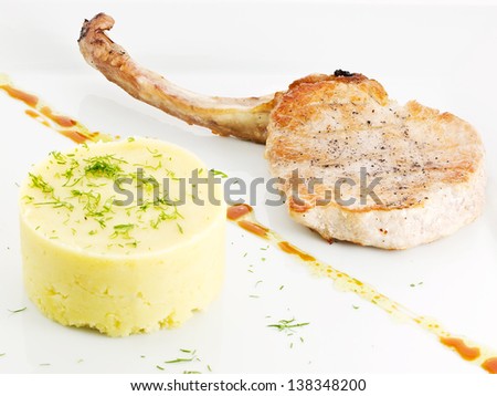 Pork Chop with potato
