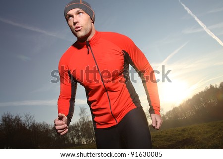 Running - male runner