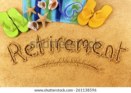 Retirement plan, beach vacation