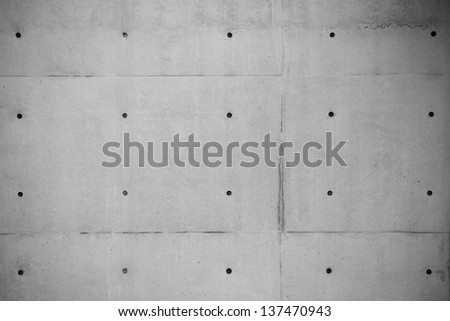 Grunge concrete cement wall (Formwork and Finishes to Concrete) in industrial building, great for your design and texture background