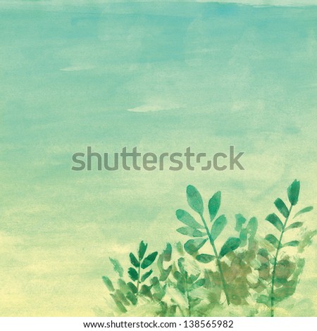 paint flower background