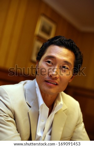 ISTANBUL, TURKEY - JUNE 17: Famous American actor Daniel Dae Kim on June 17, 2010 in Istanbul, Turkey. He is known for playing Jin-Soo Kwon in the television series Lost and he was born in South Korea