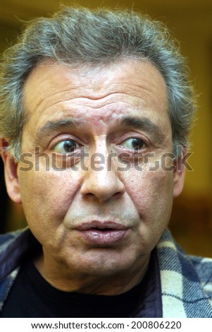 ISTANBUL, TURKEY - JANUARY 25: Turkish actor, thespian, television series star and movie star Can Gurzap portrait on January 25, 2006 in Istanbul, Turkey.