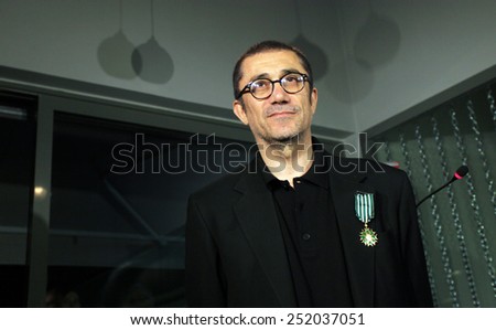 ISTANBUL, TURKEY - APRIL 12: Turkish film director and producer Nuri Bilge Ceylan portrait on April 12, 2011 in Istanbul, Turkey.He was the winner of the Palme d\'Or at the Cannes Film Festival in 2014