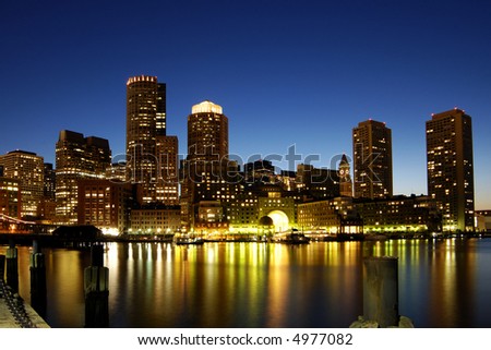 stock photo : Boston skyline