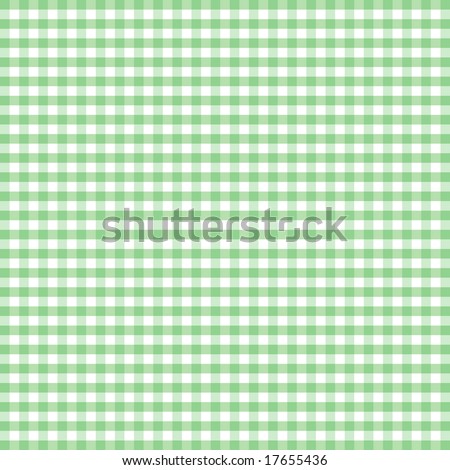 Green Check Pattern