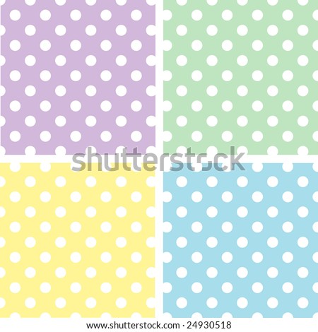 polka dot wallpapers. Large White Polka Dots on