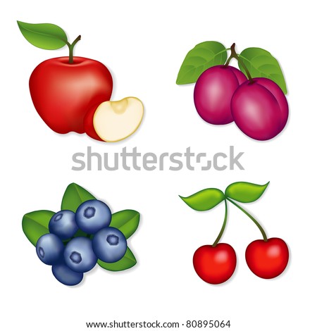 apples and cherries