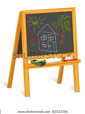 childs easel