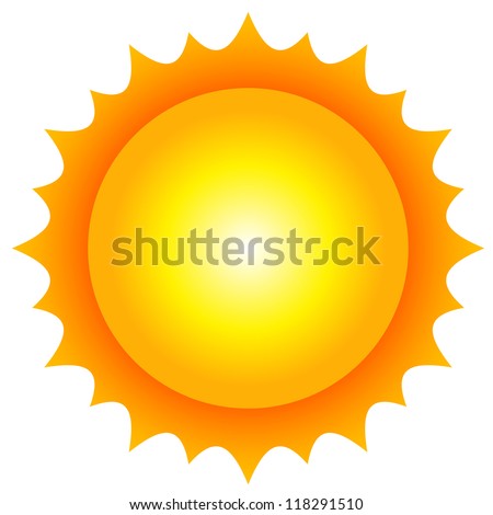 Vector illustration of sun Vector illustration of sun