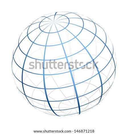 Vector globe icon Vector globe icon