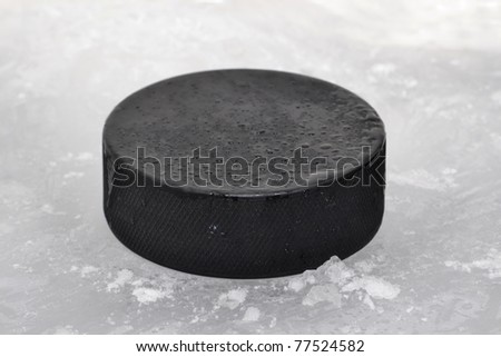 Puck On Ice