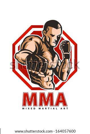 Mixed Martial Art Mascot