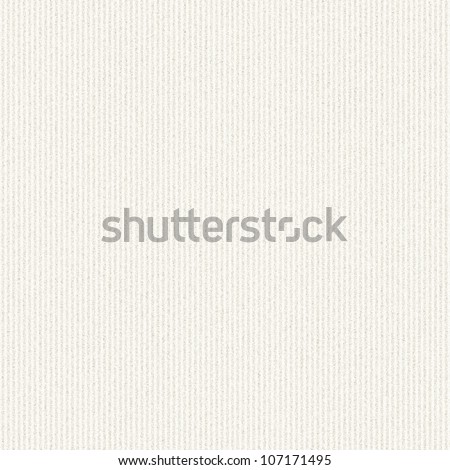white canvas texture with delicate stripes pattern seamless background