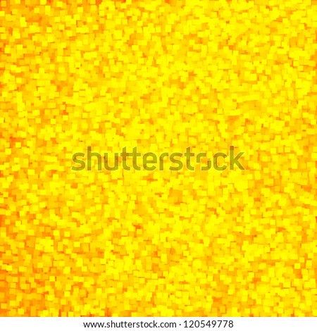 vivid yellow abstract texture background cubes pattern in different dimensions