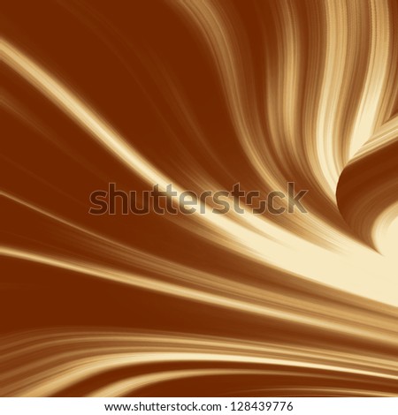 brown abstract background as coffee swirl