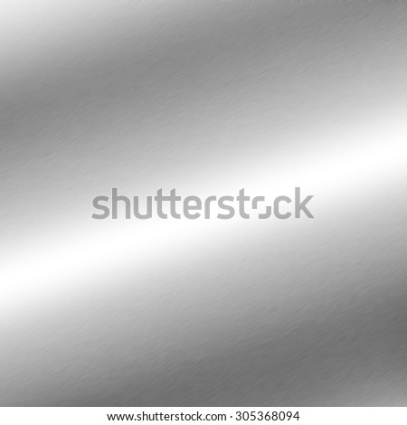 silver background metal texture with oblique line of light