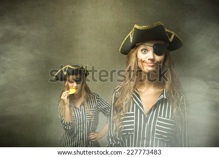 pirate effect after eating a chocolate doubloons