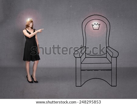 princess indicated throne like personal aspiration