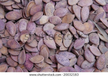 dried melon seed in the shop